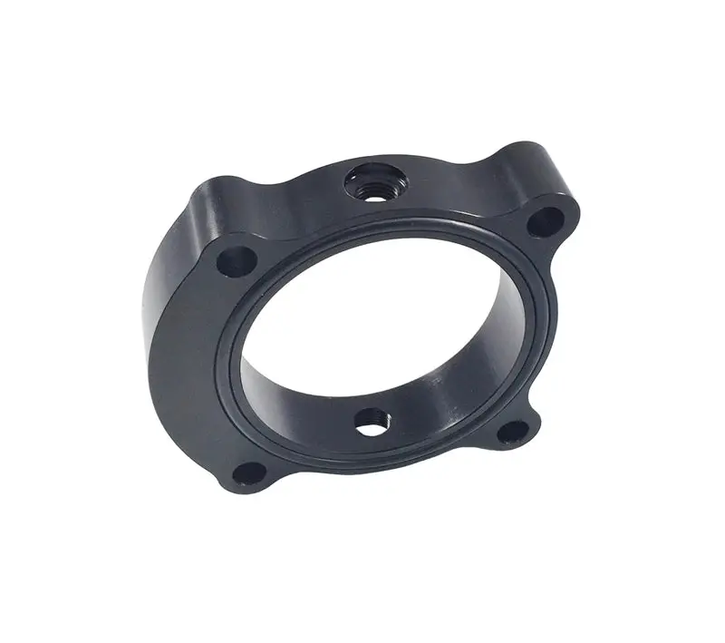 Torque Solution Throttle Body Spacer For 2013+ Hyundai Genesis Coupe 2.0T – Matte Black Finish 1