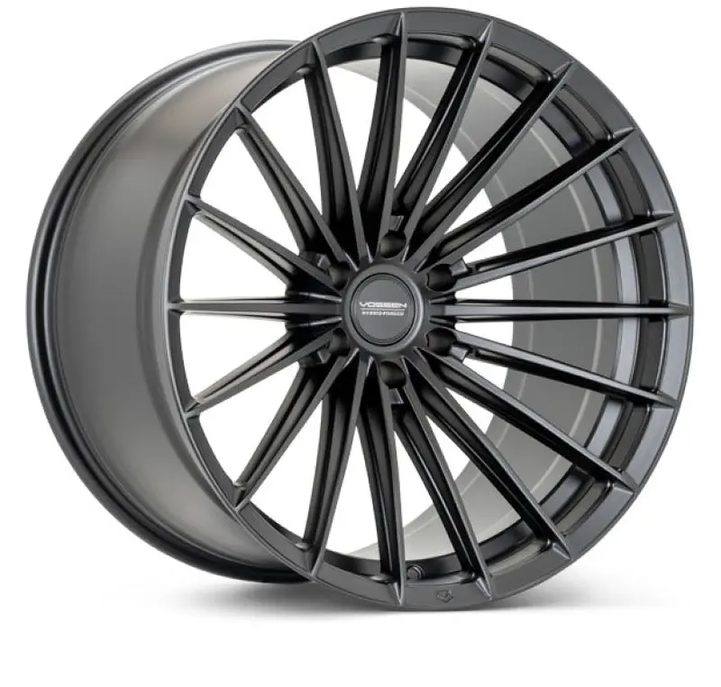 Vossen Hfx-4 Forged Alloy Wheel – 20X10", 6X135 Bolt Pattern, Et-18 Offset, Satin Black Finish 1