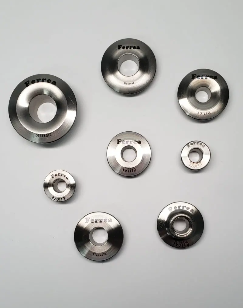 Ferrea Neo Double-Spring Titanium Retainers For Nissan – 6° Included Angle, Cnc-Machined (Single Unit, Drop Ship) 1