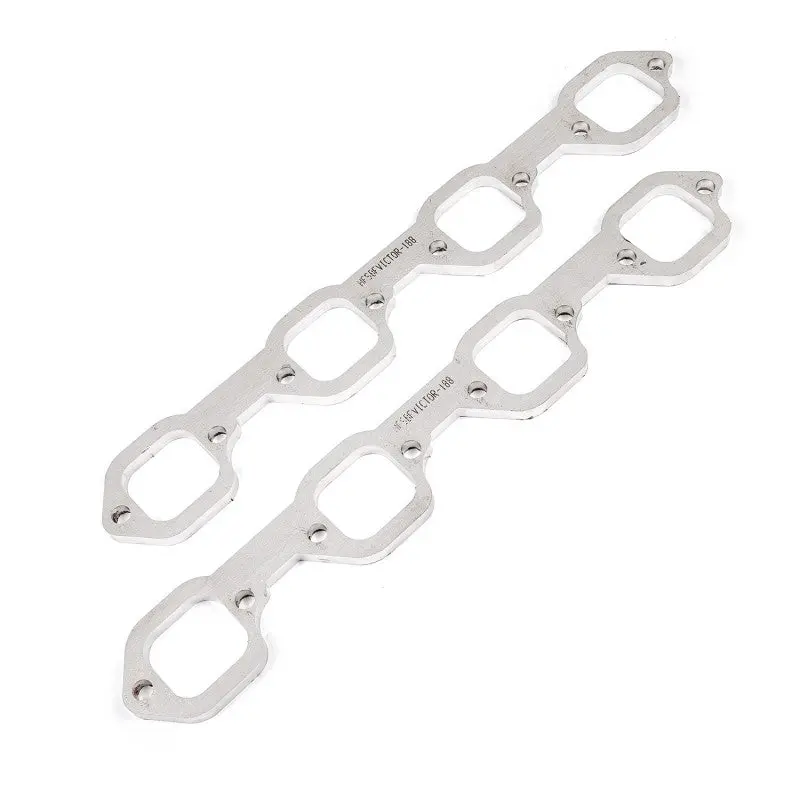 Stainless Works Sbf Victor Senior Square-Port Exhaust Headers – 304 Stainless Steel, 1-7/8" Primaries 1