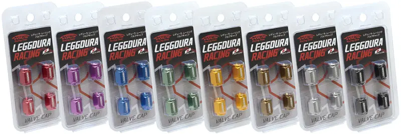 Project Kics Leggdura Bronze Valve Stem Cap Set – Lightweight Racing Caps 1
