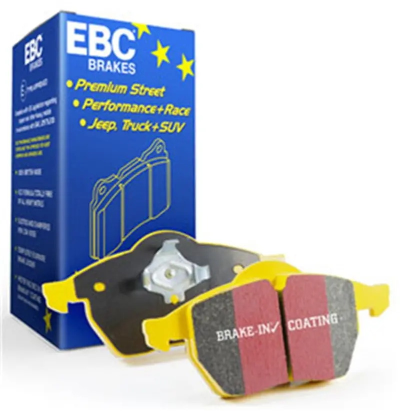 Ebc Yellowstuff Rear Brake Pads – Compatible With 1983–1990 Volvo 760 Turbo (Abs/Girling Systems) 1