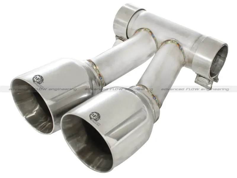 Afe Power Exhaust Tip Upgrade For 2005–08 Porsche Boxster S (987.1–987.2) – H6 3.4L, Stainless Steel 2