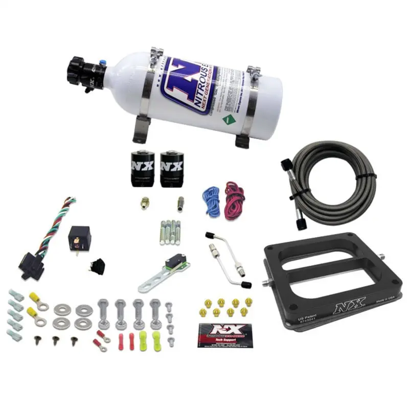 Nitrous Express Dominator Alcohol-Compatible Nitrous System – 50–300 Hp, Includes 5 Lb Bottle 1