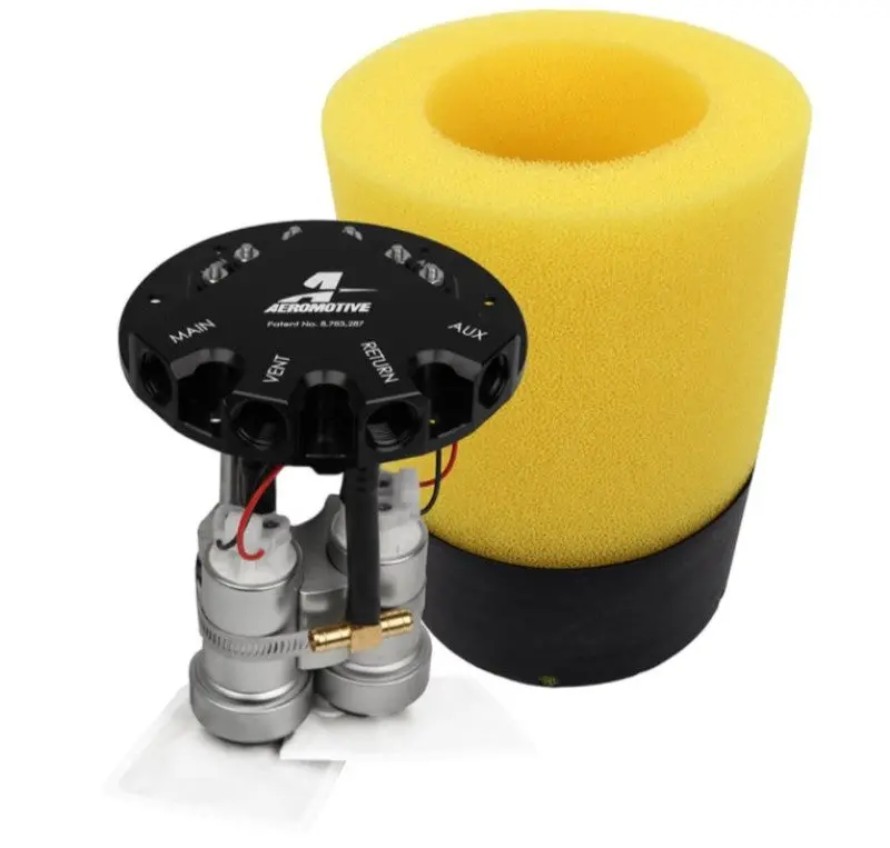 Aeromotive Phantom 450 Dual Stealth Fuel System – 340 Lph Pumps, 6–10 Inch Depth Compatible 1