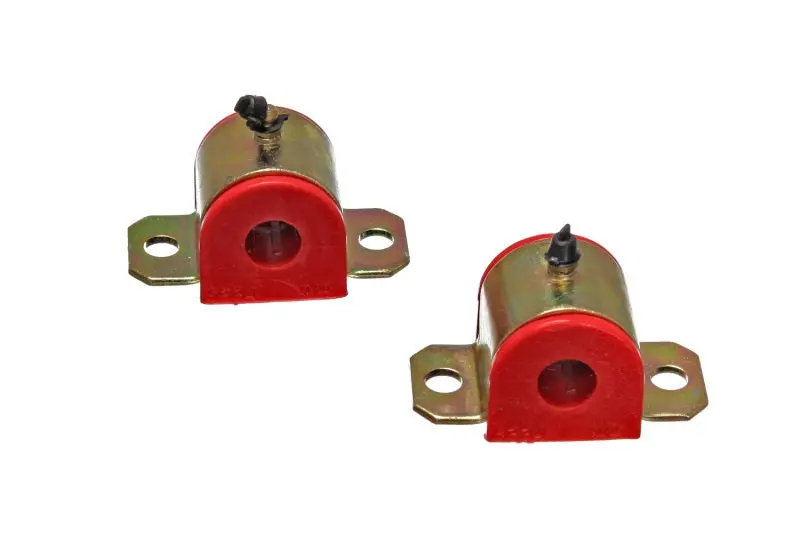 Energy Suspension Red Front Sway Bar Bushing Kit For 1967–1969 Chevy Camaro (13/16") 1