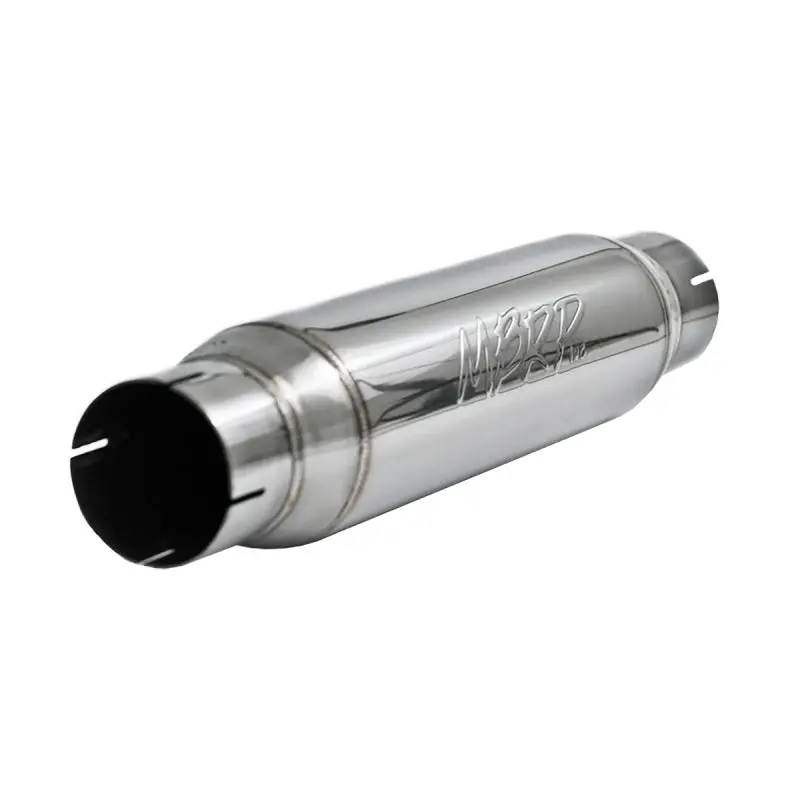 Mbrp Universal 3" Stainless Steel Resonator – 16" Core, 20" Overall Length, T304 Grade 1