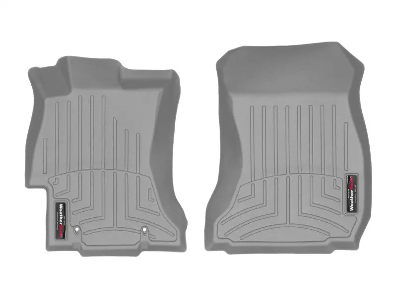 Weathertech Front Floor Liners For 2012+ Subaru Impreza – Custom-Fit, Grey Trim 1