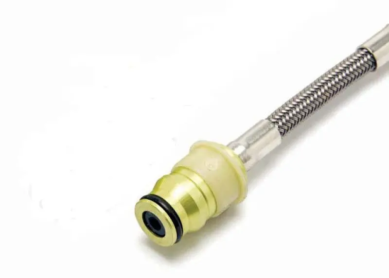 Mcleod Quick-Disconnect Male Fitting To An4 Female – 30-Inch Steel Braided Line 1