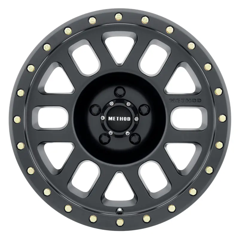 Method Mr309 Grid 17X8.5 0Mm Offset 5X5 94Mm Cb Matte Black Wheel 2