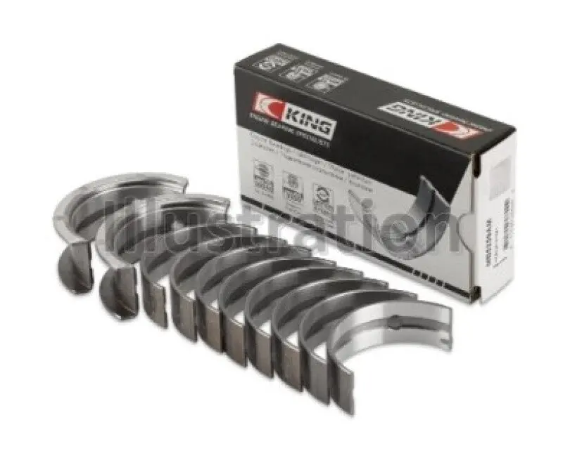 King Engine Bearings Main Bearing Set — Compatible With Ford 370/429/460 Ohv Engines (16B Series, 10-Piece Set) 1