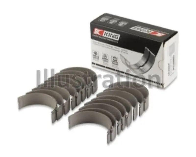 King Engine Bearings Gm Duramax L5P 6.6L V8 Connecting Rod Bearing Set 1