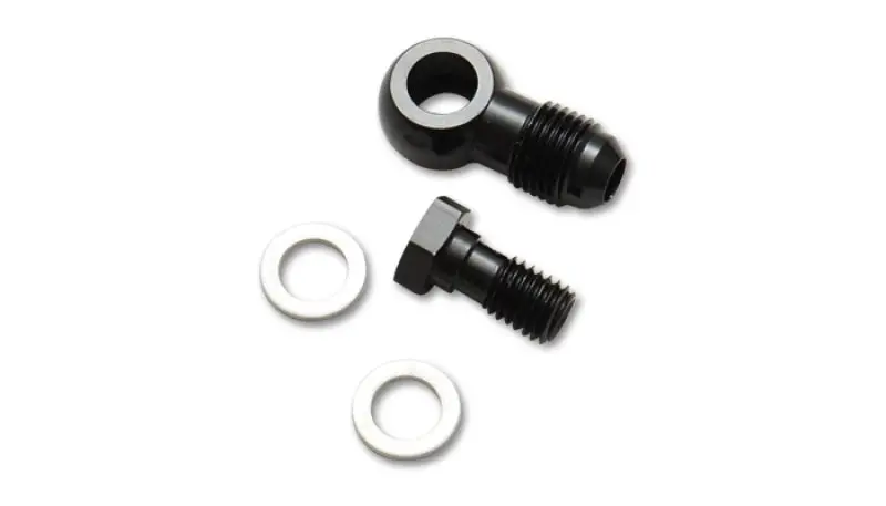 Vibrant -6An Male Banjo Fitting – 12Mm X 1.0 Metric Aluminum With Two Washers 1