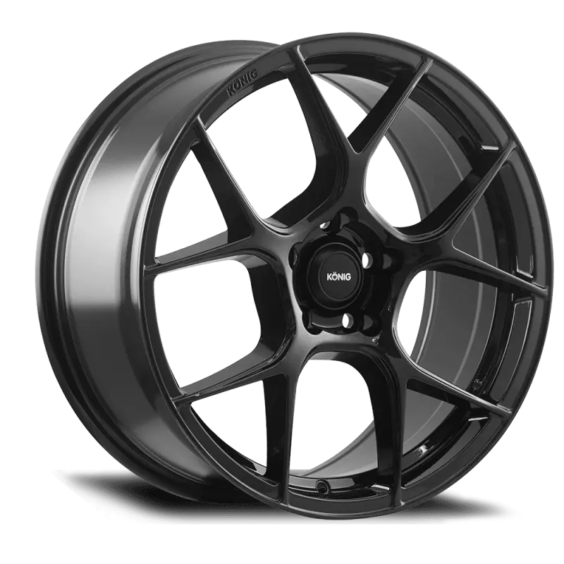 Konig Diverge Gloss Black Alloy Wheel – 17X8", 5X112Mm Pcd, 42Mm Offset 1