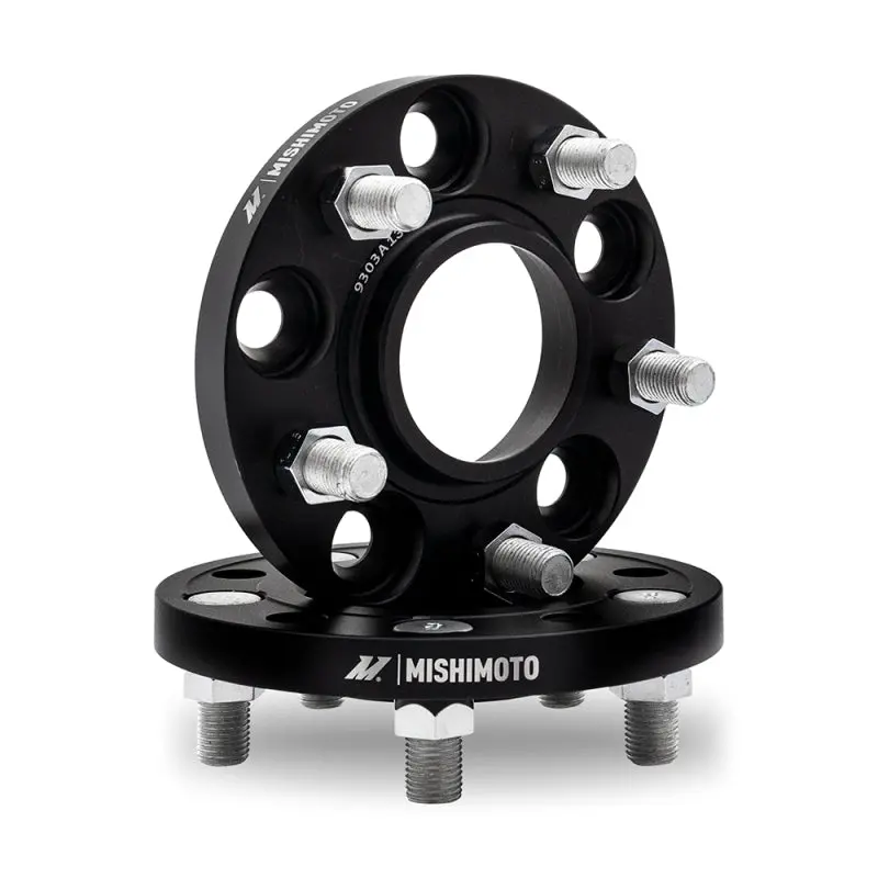 Mishimoto Black Anodized Wheel Spacers – 5X114.3, 20 Mm Thickness, 60.1 Mm Hub Centric 1