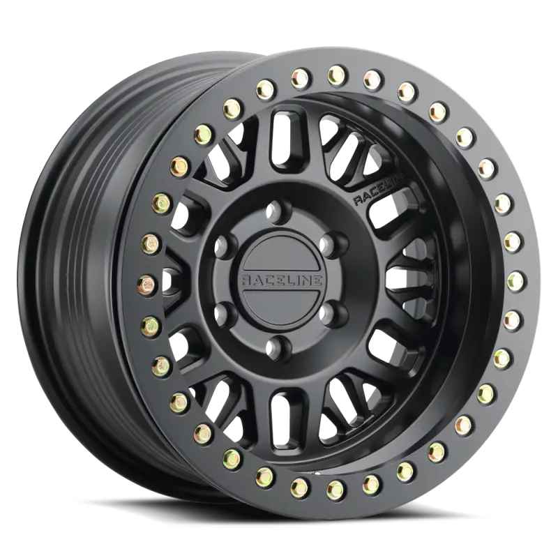 Raceline Rt951B Ryno 17×9 Inch Beadlock Wheel – 8×165.1, -38Mm Offset, 130.8Mm Bore, Satin Black 1