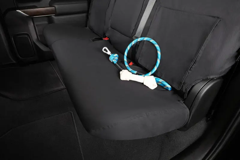 Covercraft 19-24 Chevrolet Silverado Polycotton Seatsaver Custom Second Row Seat Covers - Charcoal 1