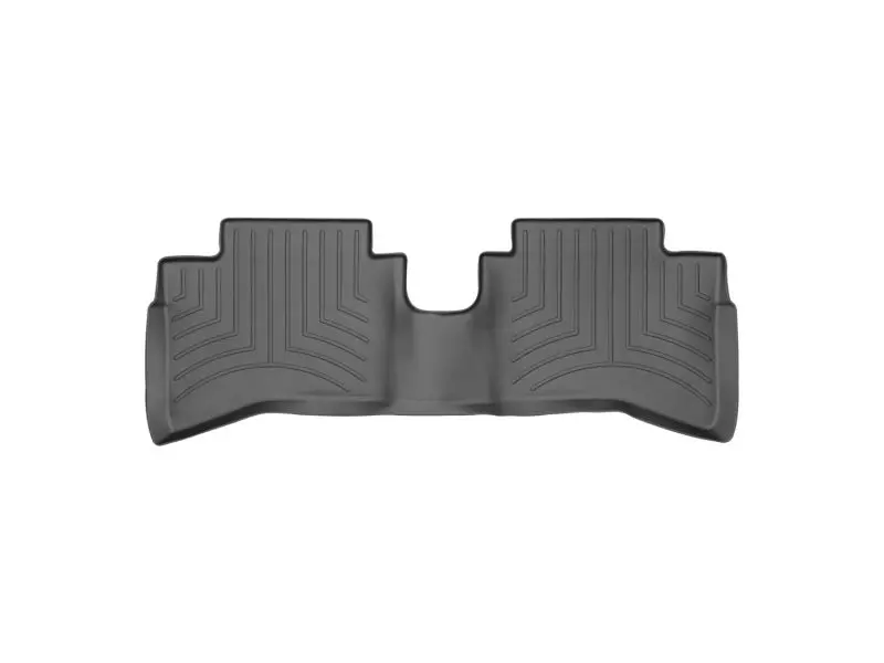 Weathertech Rear Floorliner For 2012+ Toyota Prius C – Custom-Fit, Black Thermoplastic Rubber 1
