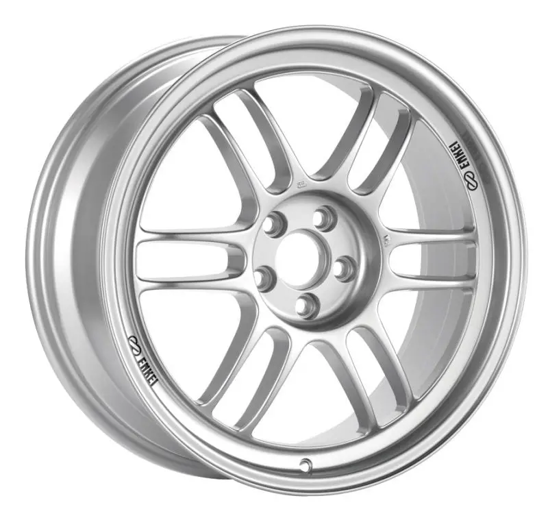 Enkei Rpf1 18X9 5X114.3 35Mm Offset 73Mm Bore Silver Wheel G35/350Z 1