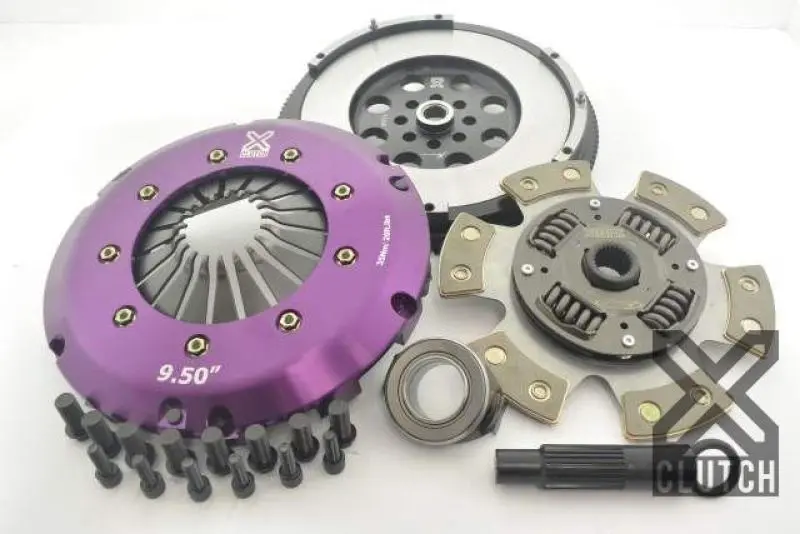Xclutch Stage 2R Heavy-Duty Sprung Ceramic Clutch Kit For 2017–2021 Honda Civic 1.5L 1