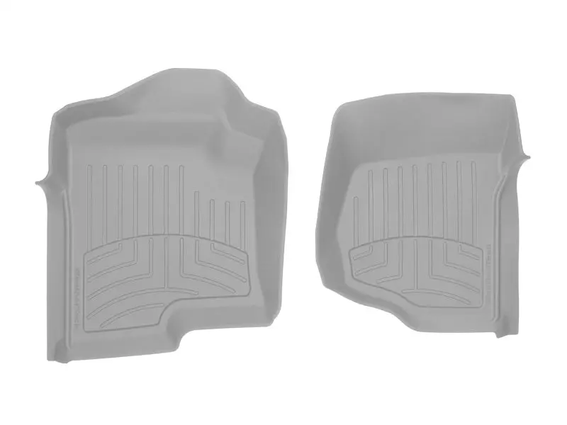Weathertech Front Floor Liners – Heavy-Duty Hp Material For 2016–2017 Toyota Tacoma (Gray) 1