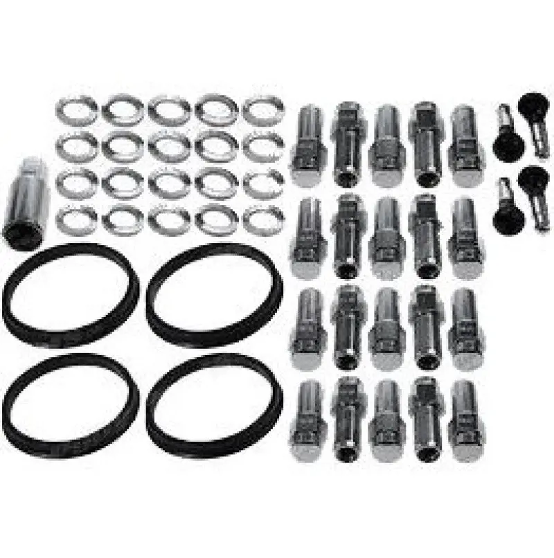 Race Star Closed-End Lug Nut Kit For Dodge Charger – 14Mm X 1.5 Thread, 1.38" Shank, 7/8" Head (20-Pack) 1