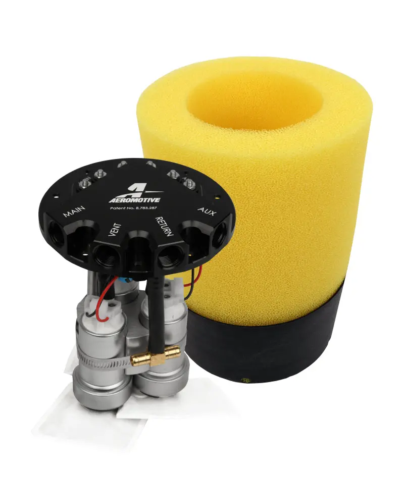 Aeromotive Phantom Trifekta In-Tank Fuel Pump — Universal 450 Lph, 6–10 Inch Depth Compatible 1