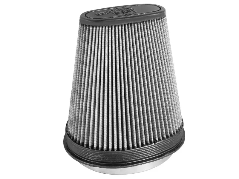 Afe Magnum Flow Pro Dry S High-Performance Air Filter – Dimensions: 7.75" X 5.75" (Front), 9" X 7" (Back), 6" X 2.75" (Top), 9.5" Height 1