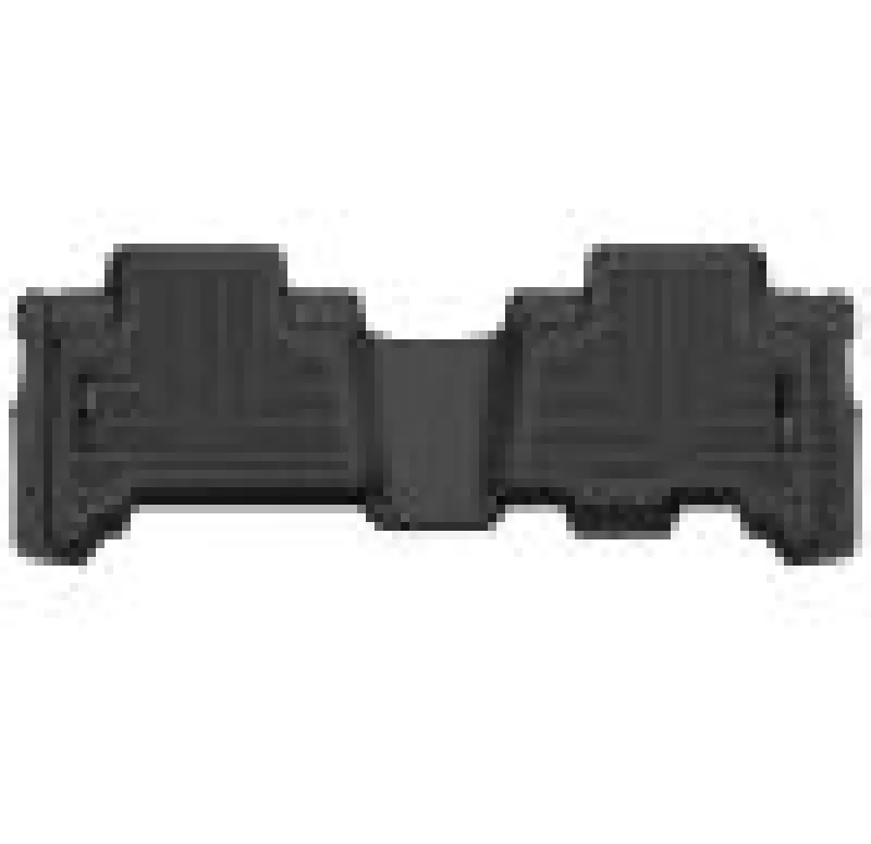 Husky Liners X-Act Contour Floor Liners – 2Nd Row, Black, For 2014–2021 Lexus Gx460 & 2013–2021 Toyota 4Runner 1