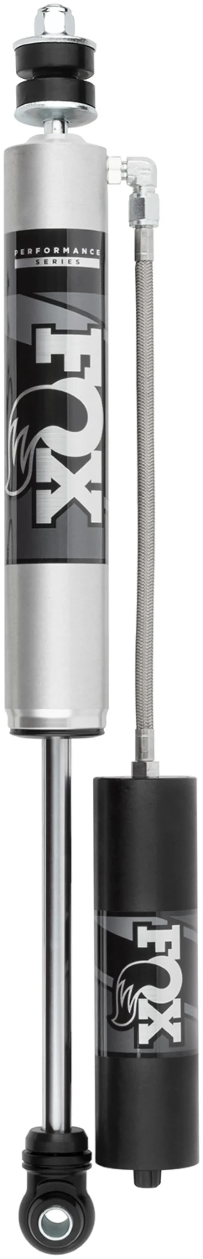 Fox 2.0 Performance Series Rear Shock With Remote Reservoir – 9.6" Travel, Smooth Body, For 2003–2023 Toyota 4Runner, Tacoma & Fj Cruiser (2–3" Lift) 1