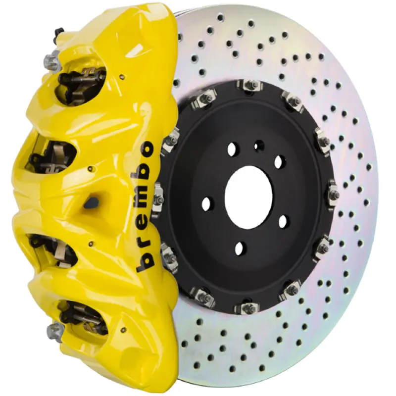 Brembo Gt Big Brake Kit For 2022+ Toyota Land Cruiser & Lx600 – Front, 8-Piston Calipers, Drilled 412X38 Rotors 1