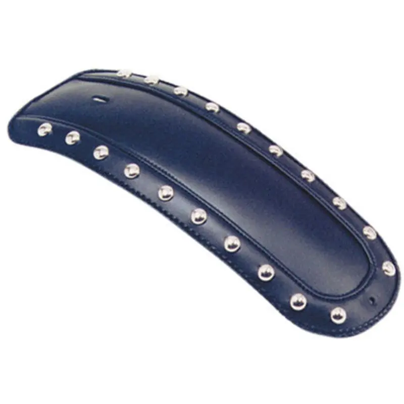 Mustang 06-17 Harley Dyna , 93-17 Wide Glide Fender Bib W/Studs - Black 2