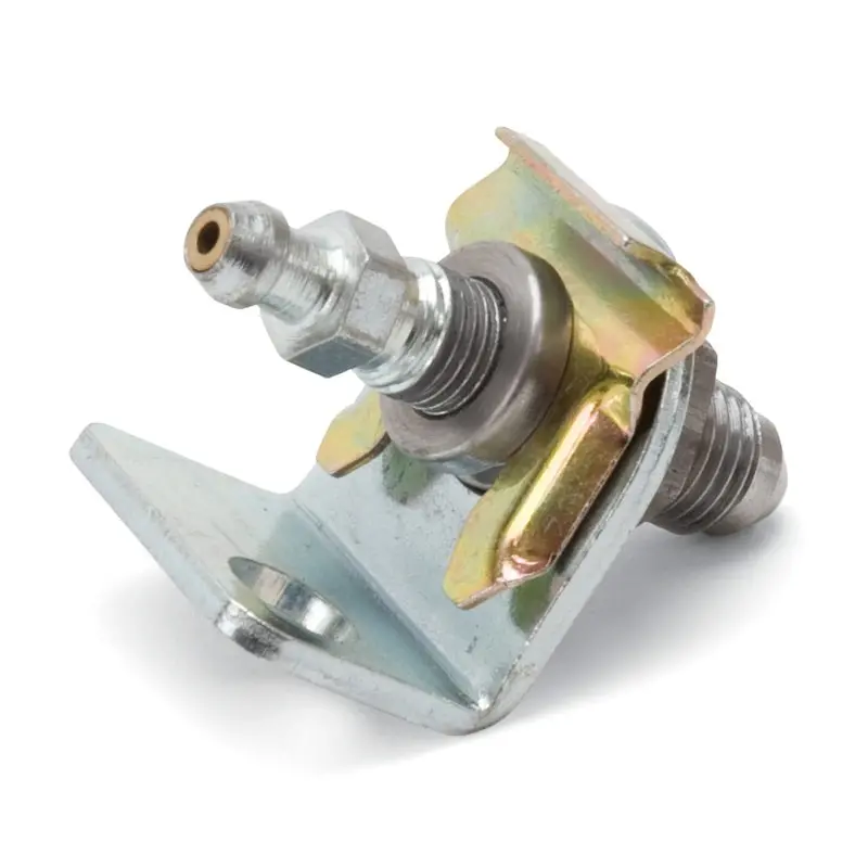 Russell -4 An Male Flare To 3/8"-24 Female Brake Bleeder Adapter – Clear Zinc Plated 1