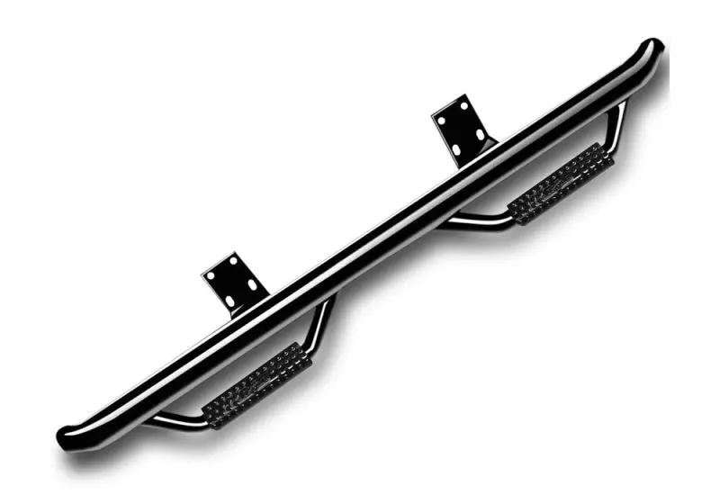 N-Fab Gloss Black Nerf Step For 2005–2014 Nissan Frontier Extended Cab (4.5-Foot Bed) – 2-Inch Tubing, Cab-Length Fit 1
