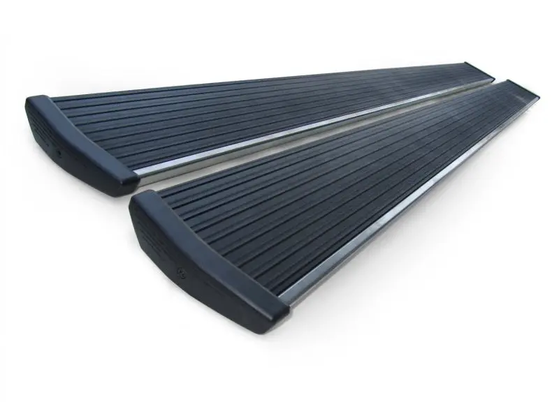 Amp Research Powerstep Running Board Kit — 79" Silver Trim Strip With Extrusions 1