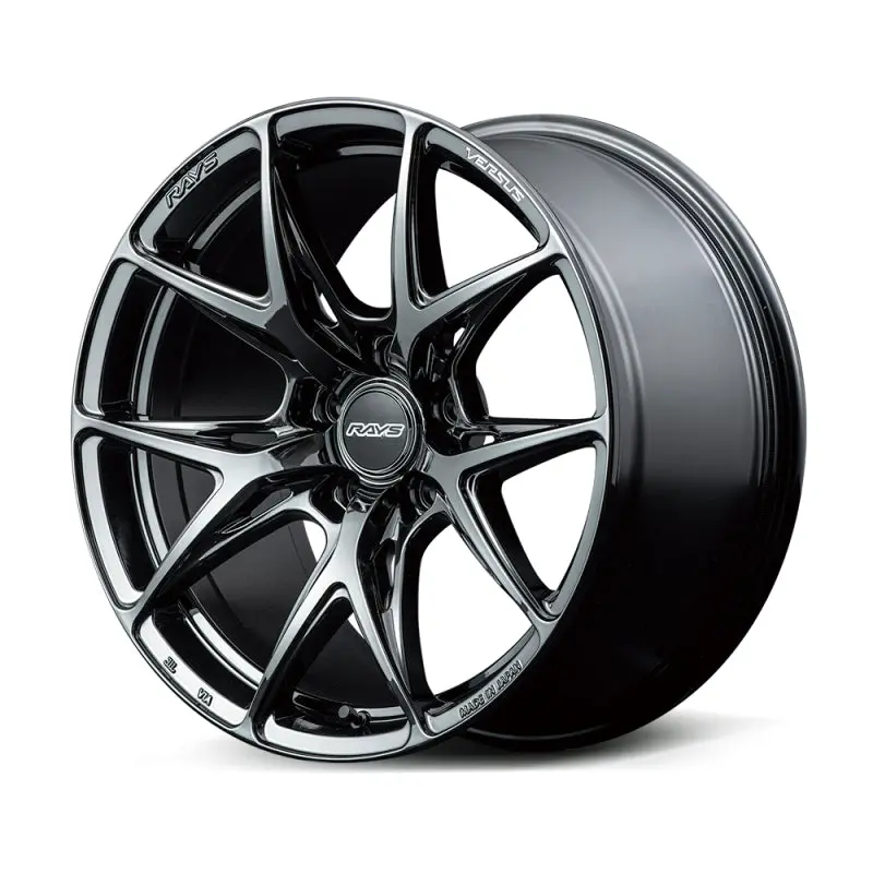 Versus Vv21S Forged Alloy Wheel – 18×9.5 In, +38 Mm Offset, 5×112 Mm Bolt Pattern, Jet Black Finish 1