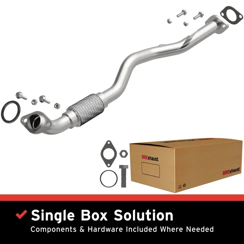 Bre Exhaust Front Pipe Kit For 1993–1997 Toyota Corolla & Geo Prizm (1.6L/1.8L) 1