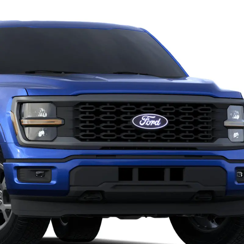 Oem-Style Front Emblem For Ford F-150 – Includes Camera Cutout, No Spray Washer Mount 1