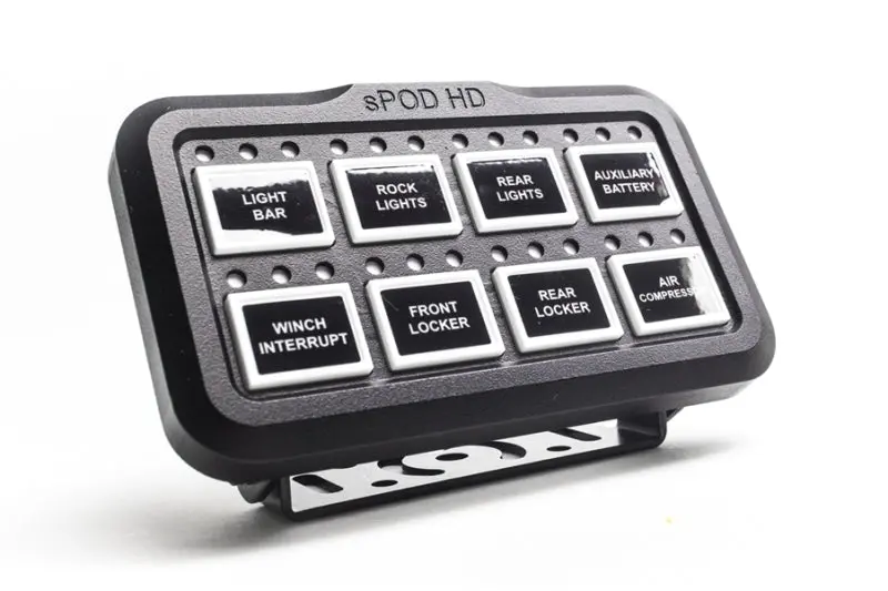 Spod Hd 8-Circuit Add-On Switch Panel – Heavy-Duty Vehicle Control System 1