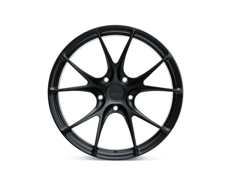 Vossen X Champion Rs74 Forged Alloy Wheel — 21×9", Et42, 5×130 Bolt Pattern, Satin Black Finish (Front Fitment For Porsche 911 Carrera 992) 1