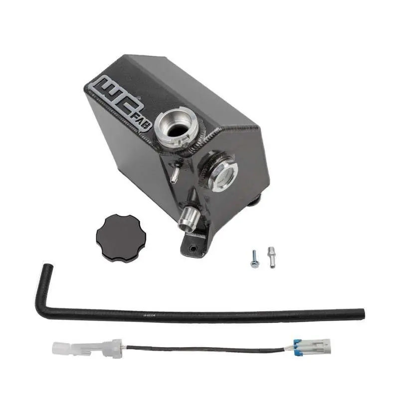 Wehrli Coolant Reservoir Tank Kit – Flat Black, Oem-Position Fit For 2017–2019 Chevrolet L5P Duramax 6.6L 1