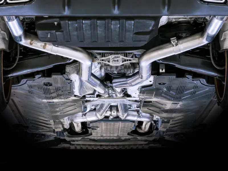 Awe Tuning 2019+ Mercedes-Benz C63/S Amg Coupe (W205) Track Edition Exhaust - No Tips 2