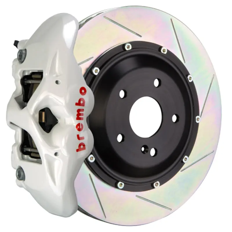 Brembo Gt Rear Brake Kit For Porsche Cayenne/S/Gts (2011–2018) – 4-Piston Calipers, 380X28Mm Slotted Two-Piece Rotors 1