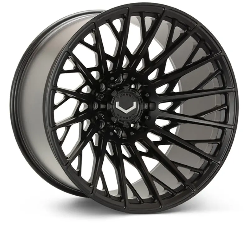 Vossen Vfx-02T 22X10 - 8X180 - Et18 - Super Deep - 124.3 - Satin Black Wheel 1
