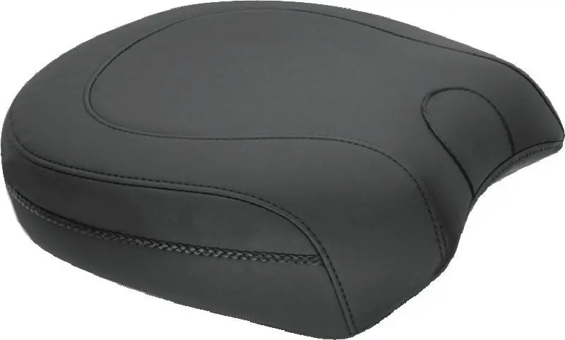 Mustang 06-17 Harley Dyna , 93-17 Wide Glide Fender Bib W/Studs - Black 1