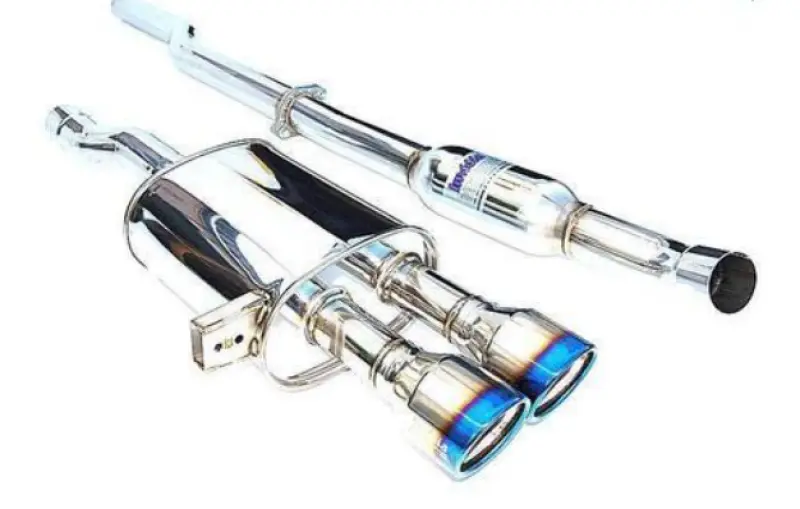 Invidia Q300 Cat-Back Exhaust For 2013+ Ford Focus St – Oval Titanium Tip, Stainless Steel Construction 1