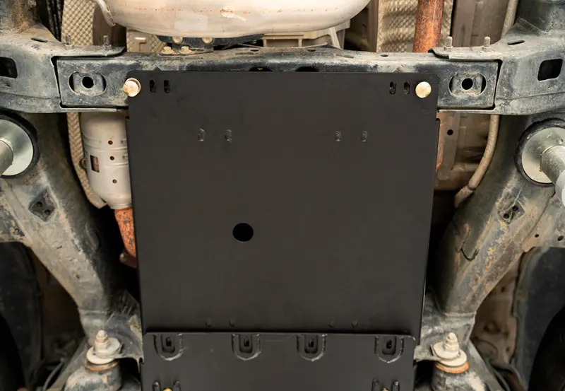 Cali Raised Steel Transmission Skid Plate For 2005–2023 Toyota Tacoma – Powder-Coated, Off-Road Ready 1
