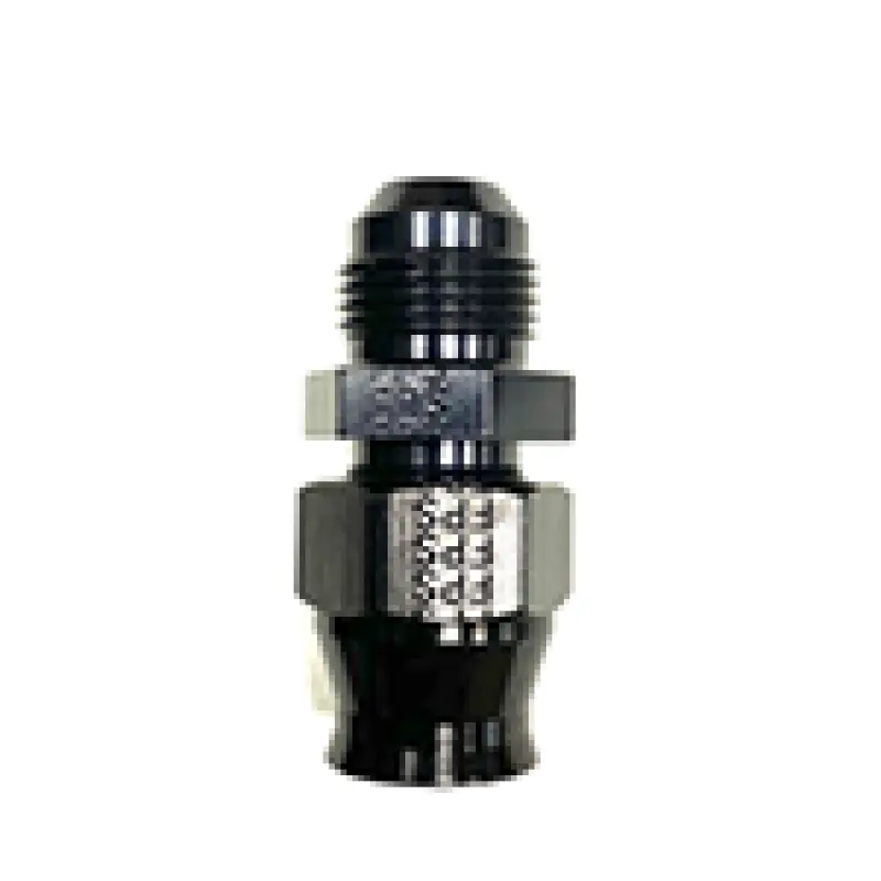 Fragola -8An Male To 1/2-Inch Tube An Adapter Fitting – Black Finish 1