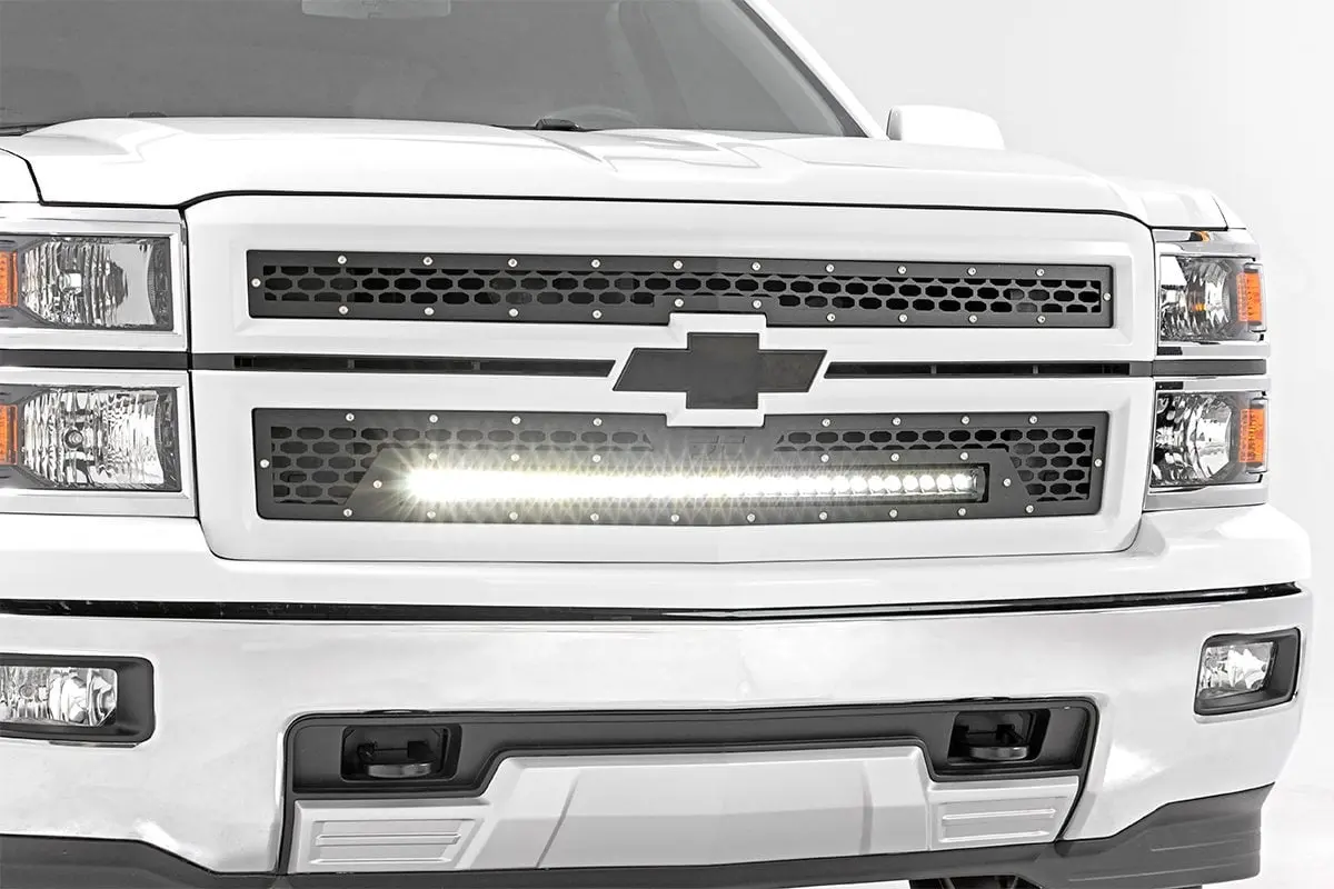 Rough Country Dual 30-Inch Led Grille Light Kit For 2014–2015 Chevrolet Silverado 1500 1