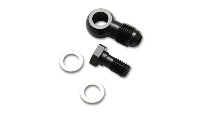 Vibrant -6An Male Banjo Fitting – 12Mm X 1.0 Metric Aluminum With Two Washers 2